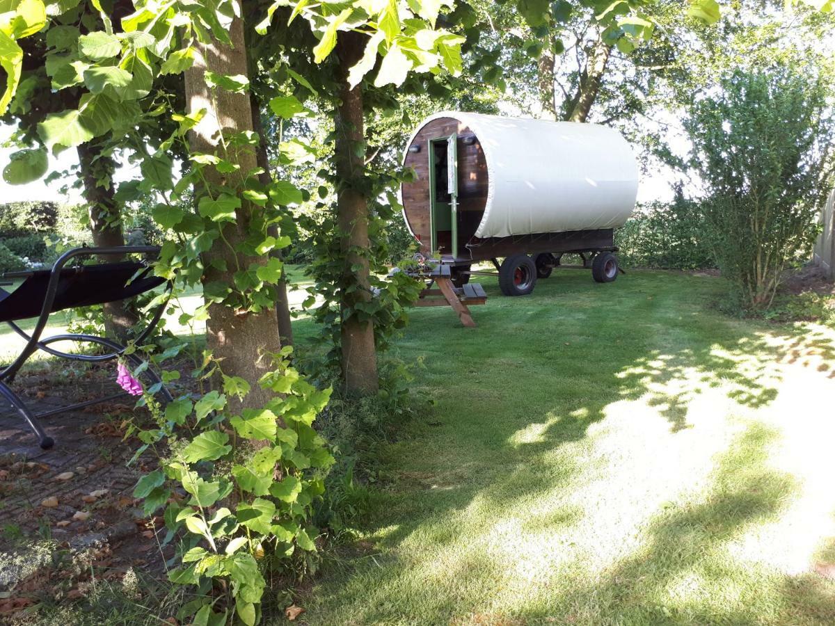 Irish Bowtop Op Het Platteland Van Huize Ouwervelden Wouwsche Plantage Экстерьер фото